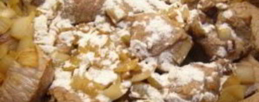 Шаг 2: гуляша из вареной говядины