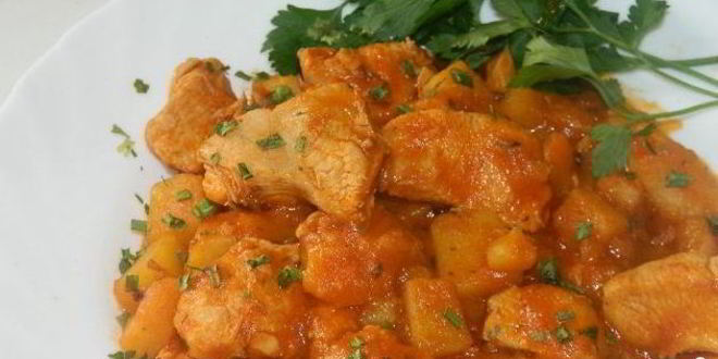 Рецепт гуляша куриного