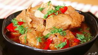 Рецепт Гуляша на пиве