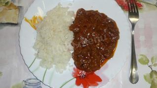 Рецепт Гуляша печеночного свиного