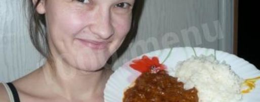 Шаг 10: гуляша печеночного свиного