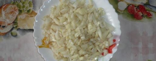 Шаг 2: гуляша печеночного свиного