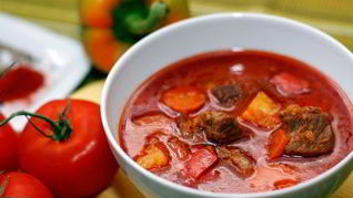 Рецепт Гуляша с картофелем