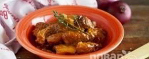 Шаг 6: гуляша с кнедликами