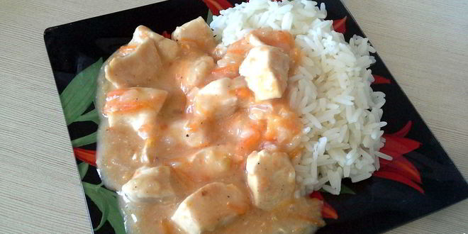 Рецепт гуляша с куриным филе