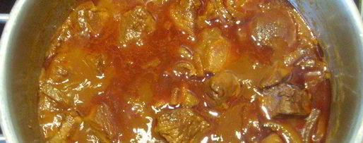 Шаг 5: гуляша с квашеной капустой