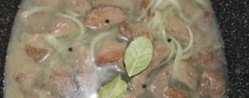 Шаг 3: гуляша со сливками