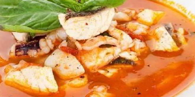 Рецепт рыбного гуляша по-средиземноморски