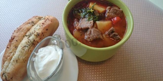 Рецепт супа гуляш