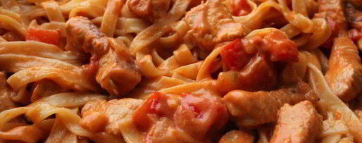 Шаг 11: тальятелле с гуляшом из индейки