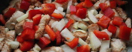 Шаг 6: тальятелле с гуляшом из индейки