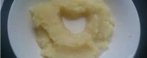 Шаг 2: картофельно-кабачкового пюре