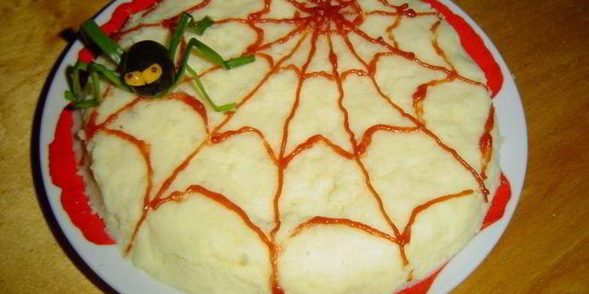 Рецепт картофельного пюре паучки