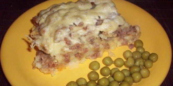 Рецепт картофельного пюре с фаршем