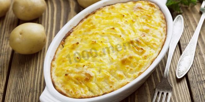 Рецепт картофельного пюре в духовке