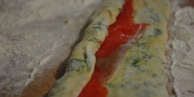 Рецепт картофельных клецек со шпинатом и форелью