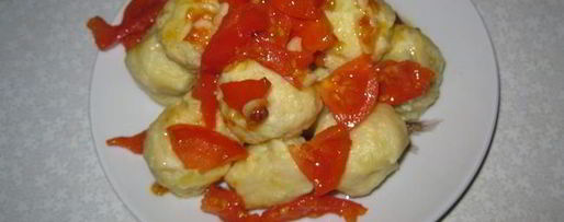 Шаг 7: картофельных ньокков с соусом из помидоров