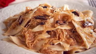 Рецепт Клецек с квашеной капустой и грибами