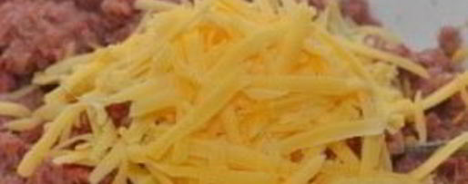 Шаг 3: говяжьих котлет с сыром