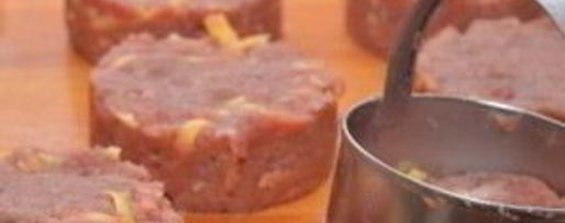 Шаг 5: говяжьих котлет с сыром