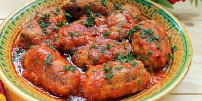 Рецепт гречаников в томатном соусе