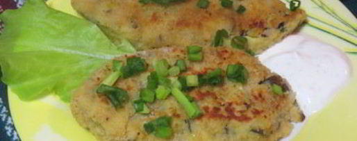 Шаг 11: картофельных котлет с грибами