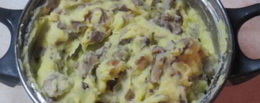 Шаг 7: картофельных котлет с грибами