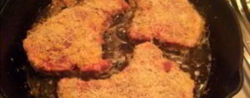 Шаг 2: котлеты натуральной из свинины на кости