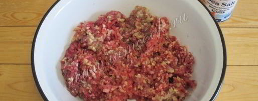 Шаг 4: котлет из говяжьего фарша