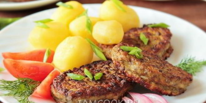 Рецепт котлет из говяжьей печени с морковью