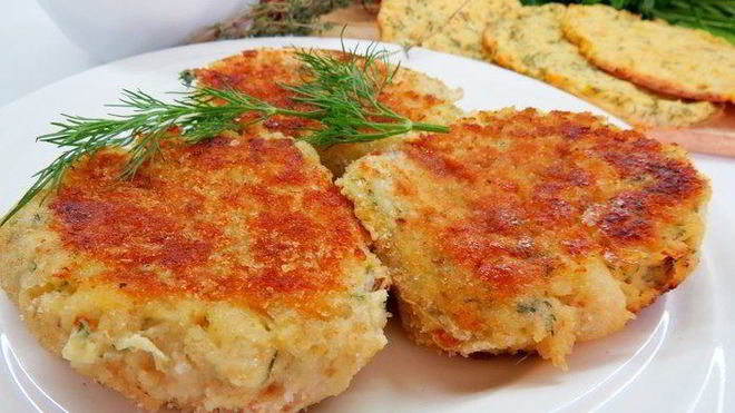 Рецепт Котлет из трески и картофеля