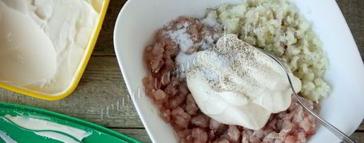 Шаг 2: котлет куриных с майонезом