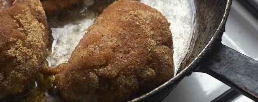 Шаг 48: котлет по-киевски с сыром