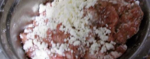 Шаг 2: котлет с творогом и пюре из картофеля и петрушки