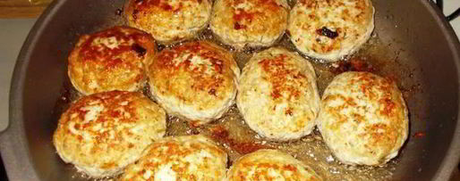 Шаг 4: котлет с творогом и пюре из картофеля и петрушки