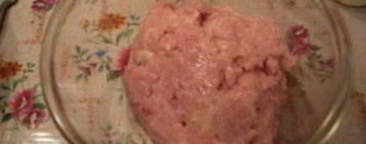 Шаг 1: куриных котлет с батоном