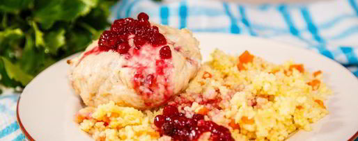 Шаг 6: куриных котлет с брусничным соусом