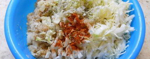 Шаг 1: куриных котлет с капустой и гречневыми хлопьями