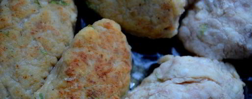 Шаг 3: куриных котлет с картофельной начинкой