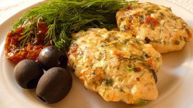 Рецепт Куриных рубленых котлеток с итальянскими нотками