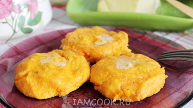 Рецепт Морковных котлет на пару