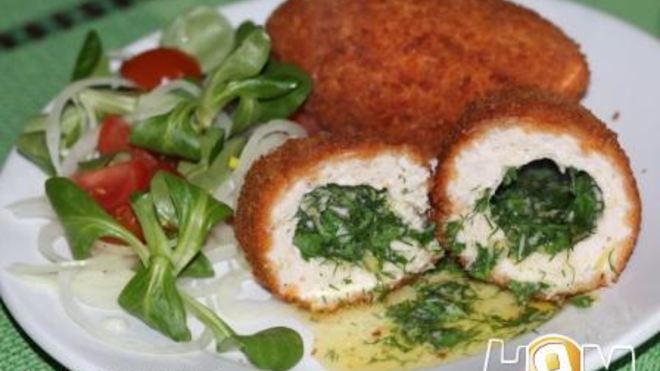 Рецепт Неправильной котлеты по-киевски из фарша