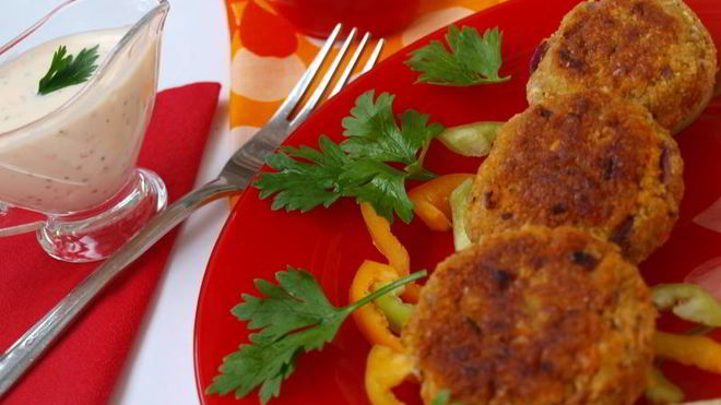 Рецепт Постных морковно-нутовые котлеты
