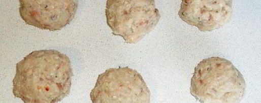 Шаг 3: рыбных котлет, фаршированных грибами