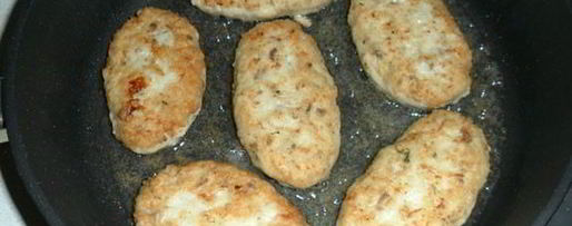 Шаг 8: рыбных котлет, фаршированных грибами