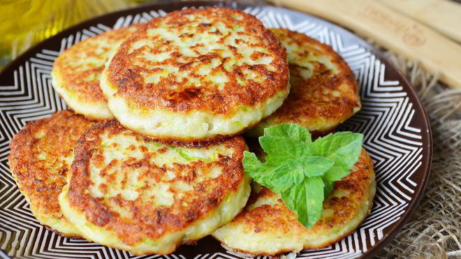 Рецепт Рыбных котлет с творогом и кабачками