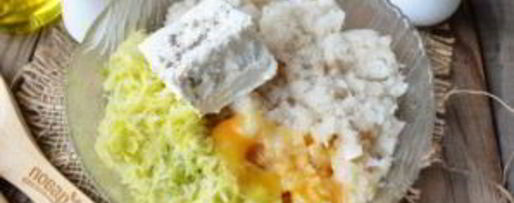 Шаг 5: рыбных котлет с творогом и кабачками