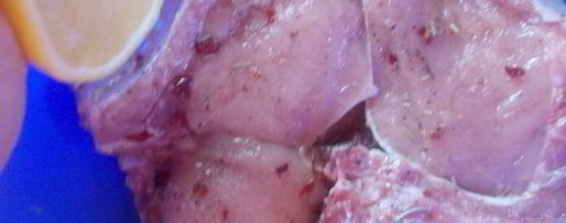 Шаг 2: свиной котлеты на кости на костре