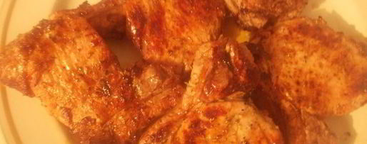 Шаг 4: свиной котлеты на кости на костре