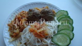 Рецепт Запеченных котлеток с овощами